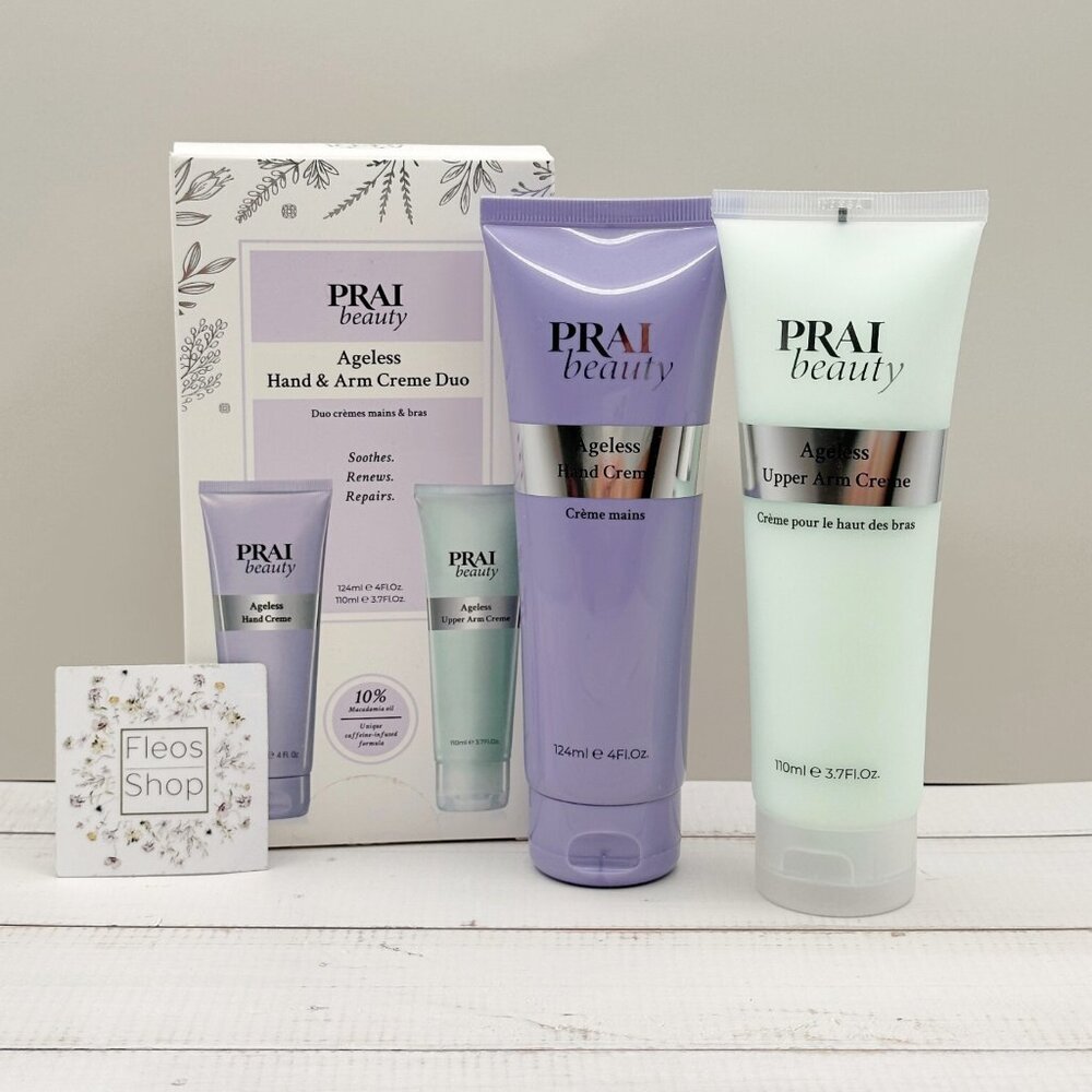 Prai Beauty Ageless Upper Arm and Hand Creme Duo Set